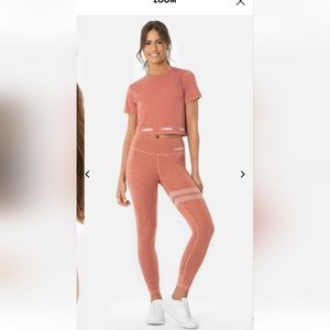 STRONGER athletic bundle. Canyon rose. Size small